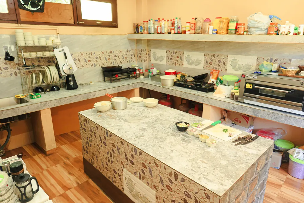 Fully Equipped Homestay Kitchen