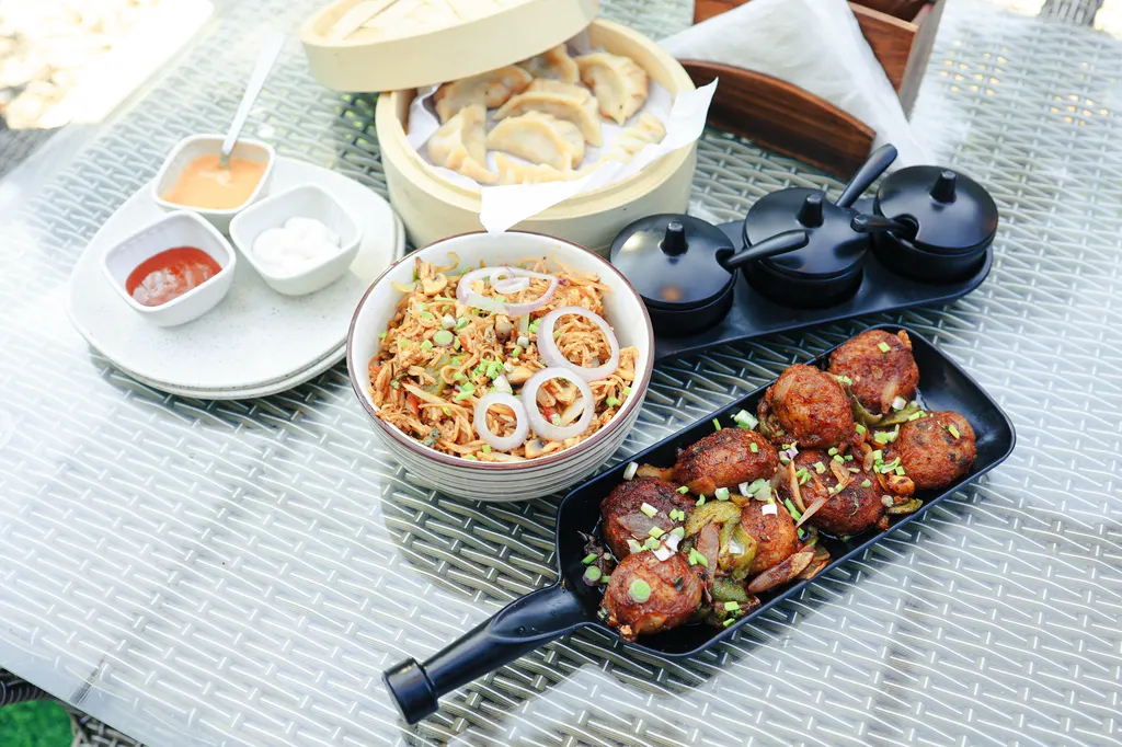 Asian Food Variety Meal