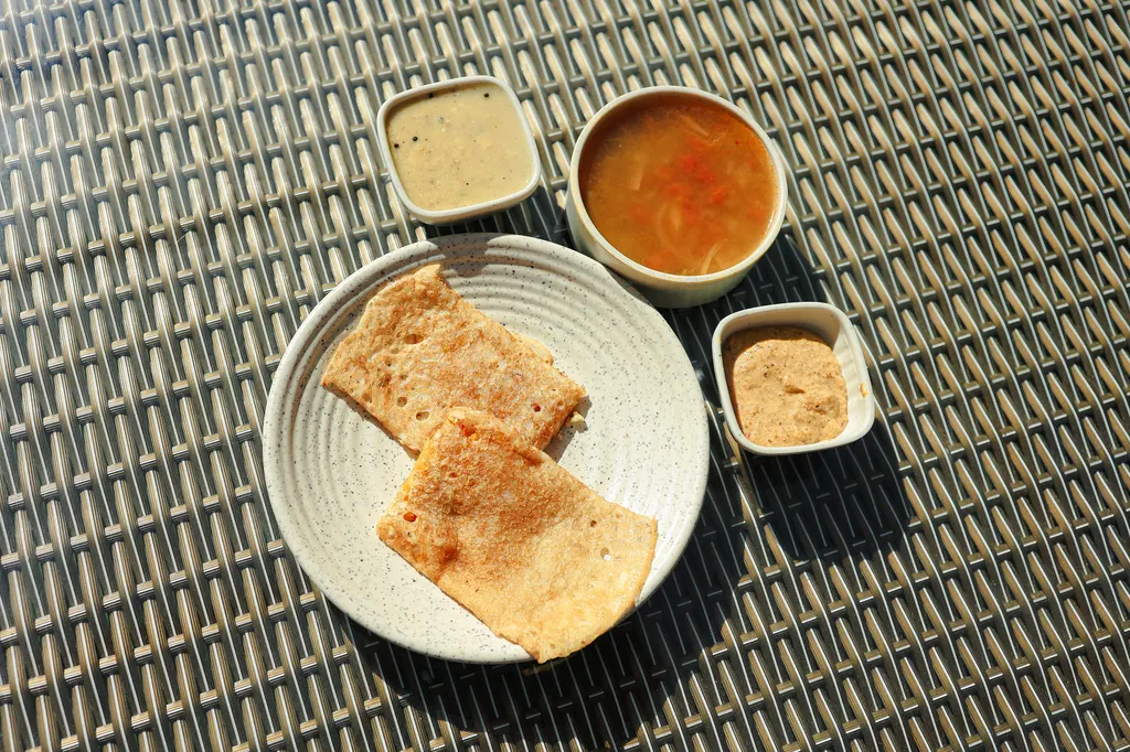 Dosa Sambar Chutney