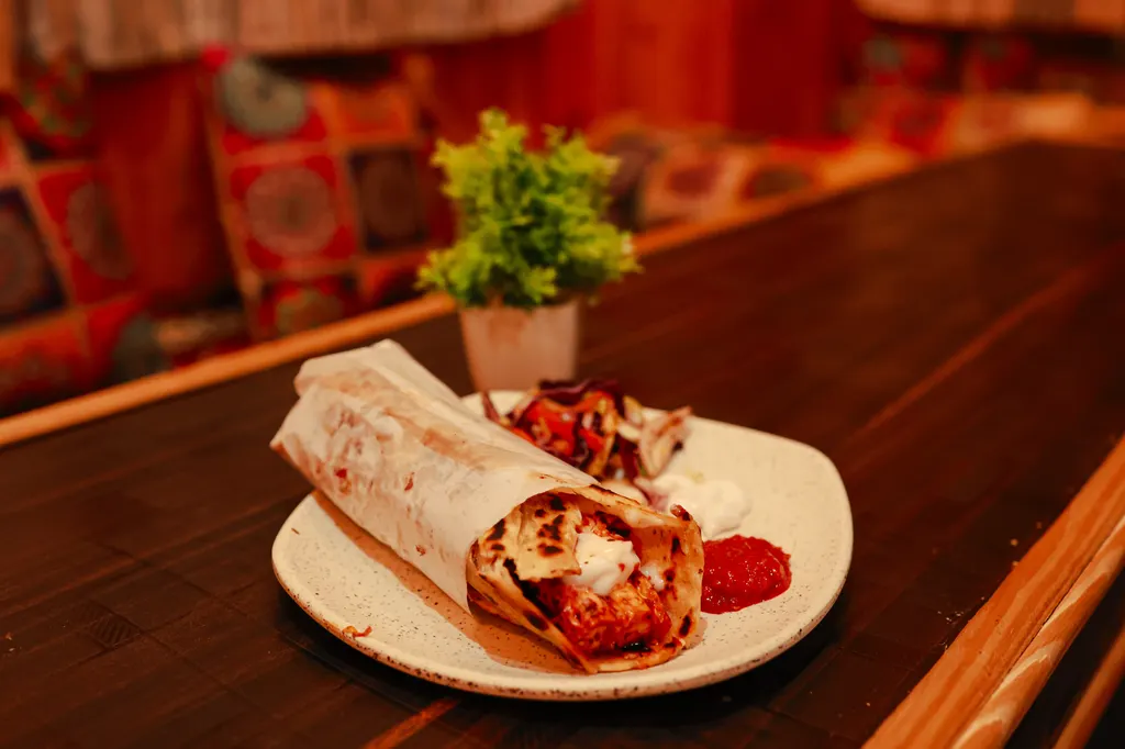 Shawarma Roll Dish