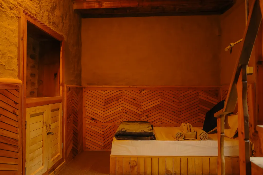 Rustic Wooden Bedroom Homestay 1