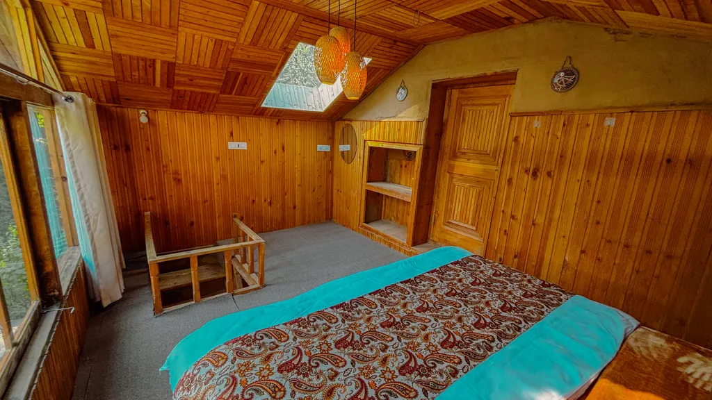 Rustic Wooden Bedroom Homestay